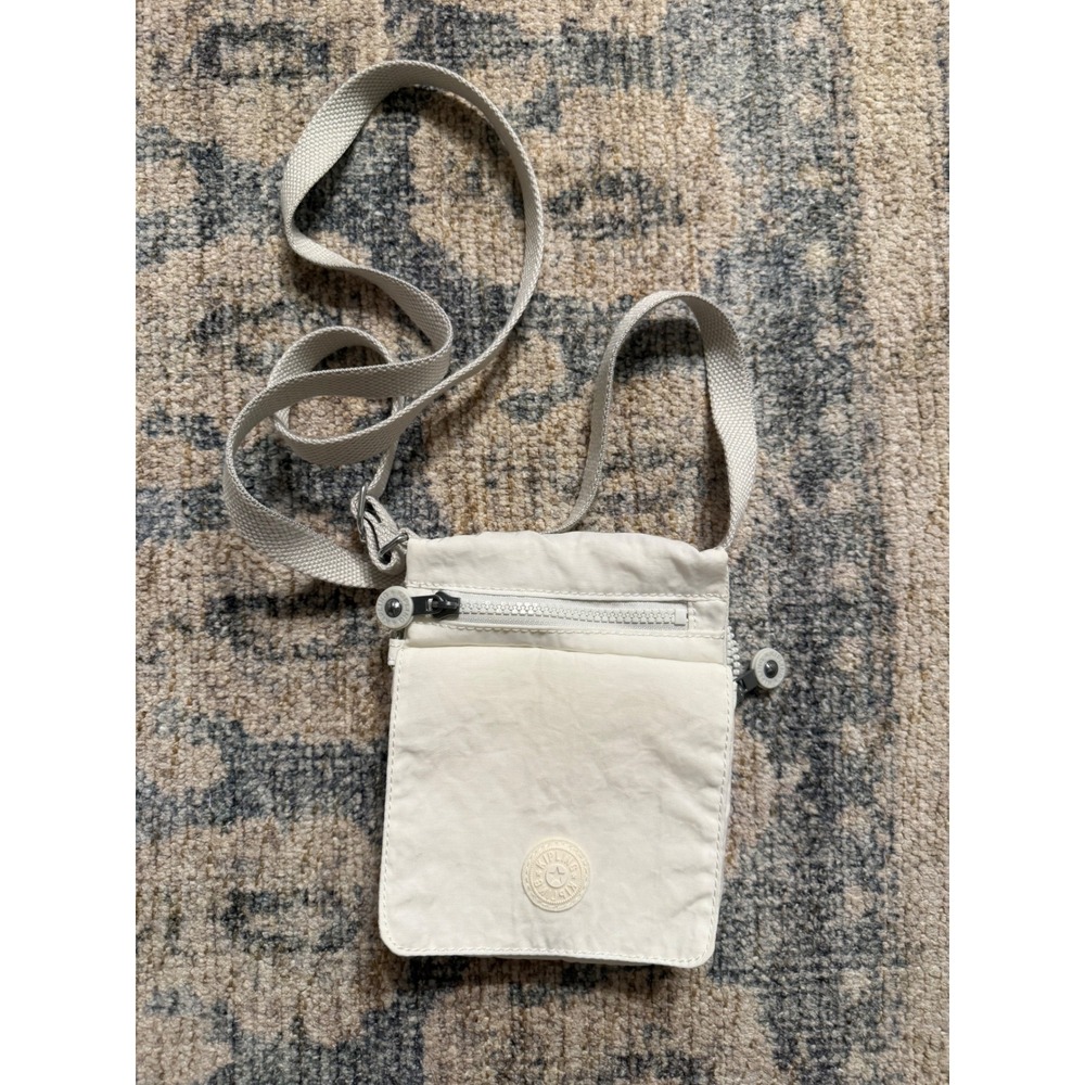 Kipling Eldorado Crossbody Bag‎ in Alabaster White Pristine Condition